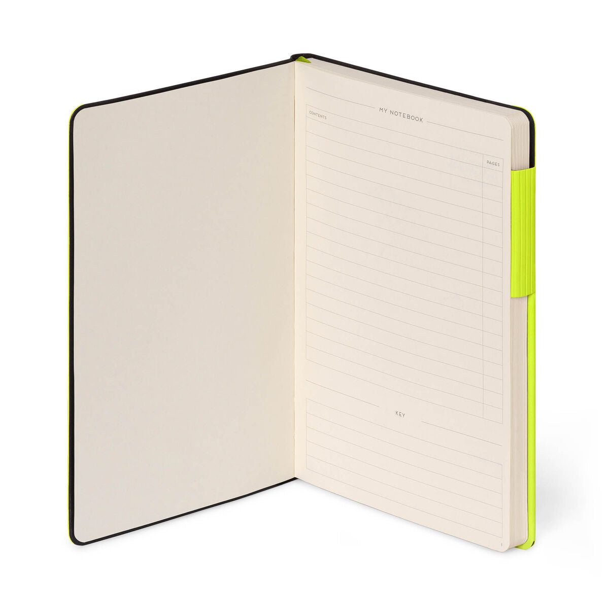 Legami - Cuaderno Rayado con Tapa Blanda Monocromática - Chartreuse - My Cuaderno