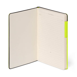 Legami - Cuaderno Rayado con Tapa Blanda Monocromática - Chartreuse - My Cuaderno