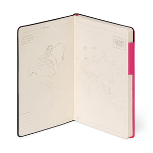 Legami - Cuaderno Rayado con Tapa Blanda Monocromática - Raspberry - My Defter
