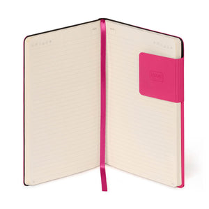 Legami - Cuaderno Rayado con Tapa Blanda Monocromática - Raspberry - My Defter