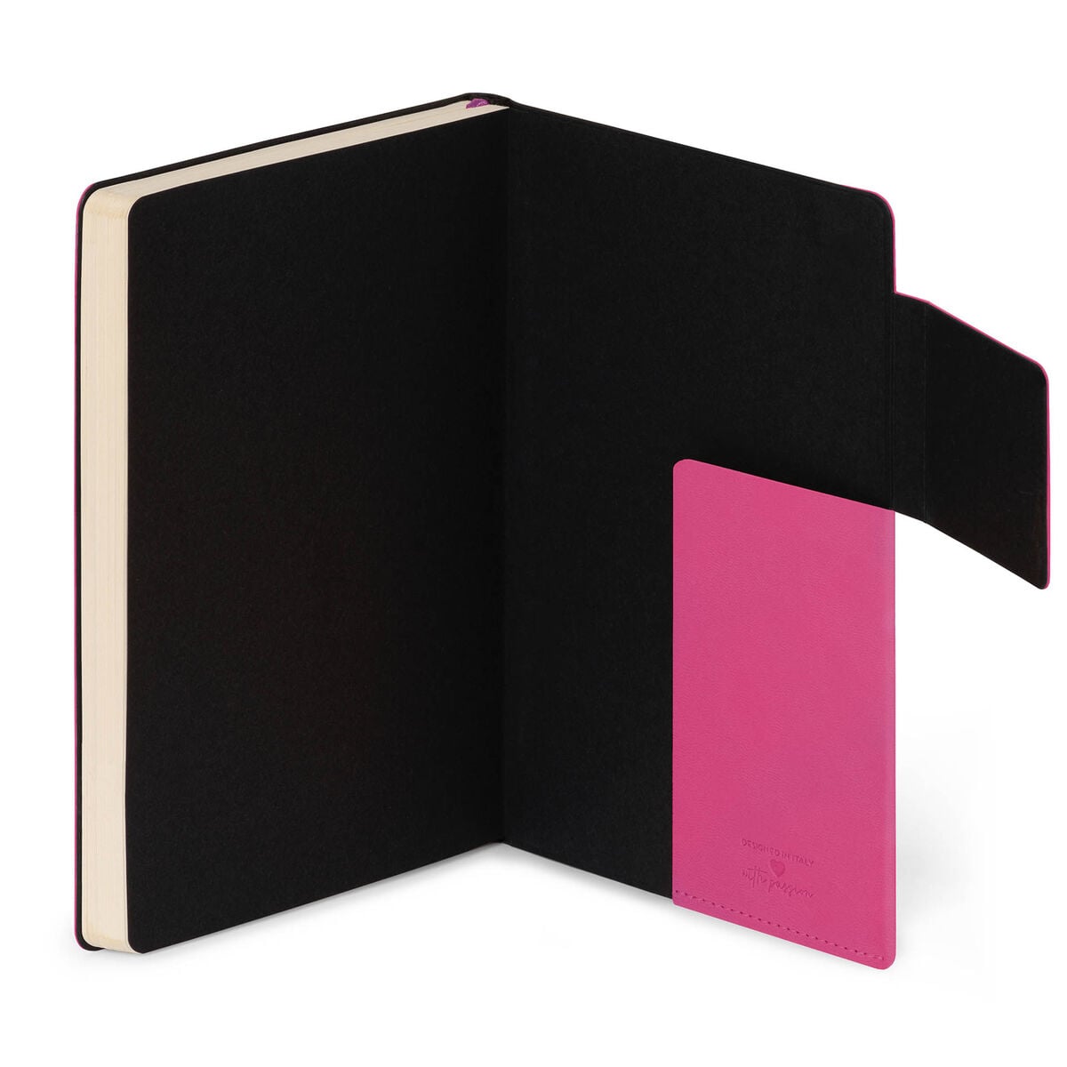 Legami - Cuaderno Rayado con Tapa Blanda Monocromática - Raspberry - My Defter