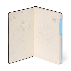 Legami - Cuaderno con páginas en blanco y tapa blanda monocromática - Aura - My Cuaderno