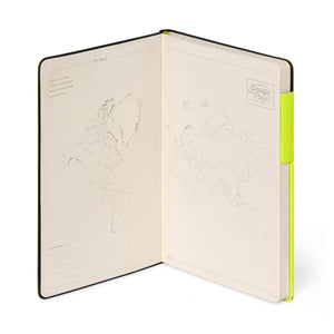 Legami - Cuaderno con páginas en blanco y tapa blanda monocromática - Chartreuse - My Notebook