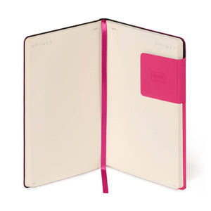Legami - Cuaderno con Páginas en Blanco y Tapa Suave Monocromática - Frambuesa - Mi Cuaderno