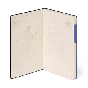 Legami - Cuaderno con páginas en blanco y tapa blanda monocromática - Future Dusk - Mi Cuaderno