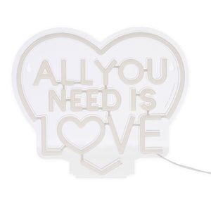 Legami - Lámpara Led Efecto Neón - All You Need is Aşk - It's a Sign