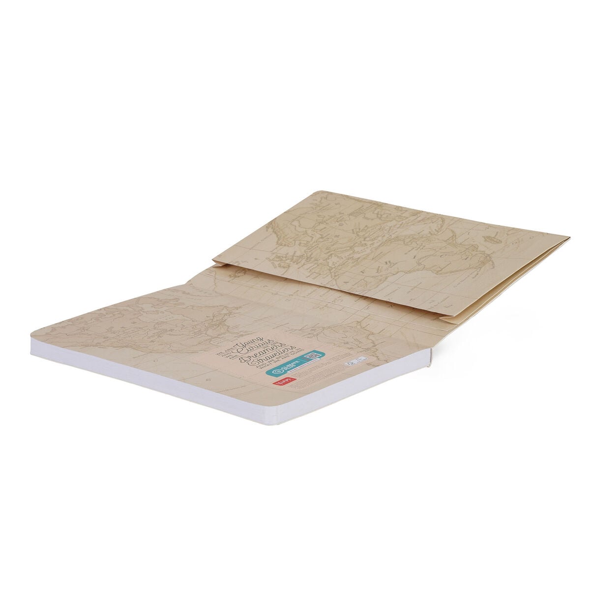 Legami - Cuaderno de fotos rayado con tapa dura ilustrada - Viaje