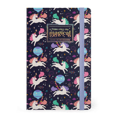 Legami - Cuaderno de fotos rayado con tapa dura ilustrada - Unicornio