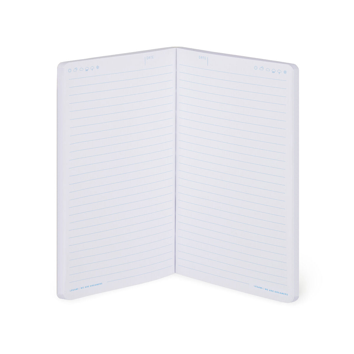 Legami - Cuaderno de fotos rayado con tapa dura ilustrada - Unicornio