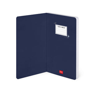 Legami - Cuaderno de fotos rayado con funda dura ilustrada - Stars