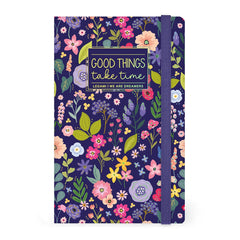 Legami - Cuaderno de fotos rayado con tapa dura ilustrada - Flores