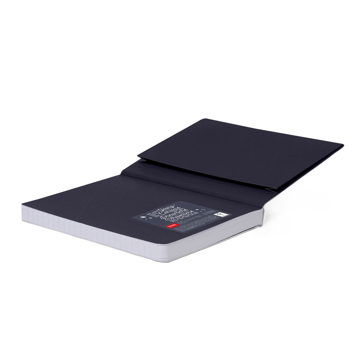 Legami - Cuaderno de fotos rayado con funda dura ilustrada - Polilla