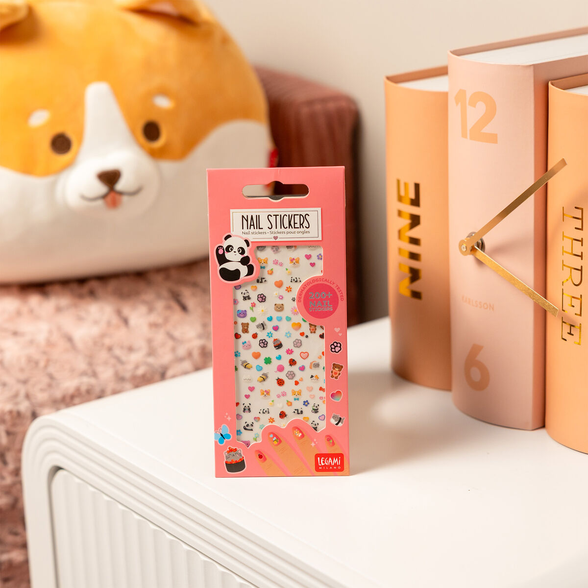 Legami - Pegatinas de Uñas de Animales Monos