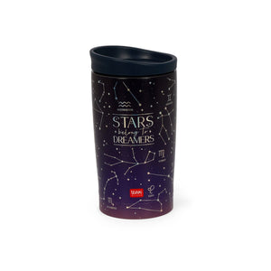 Legami - Vaso térmico de 275 ml - Estrellas - Frío y caliente