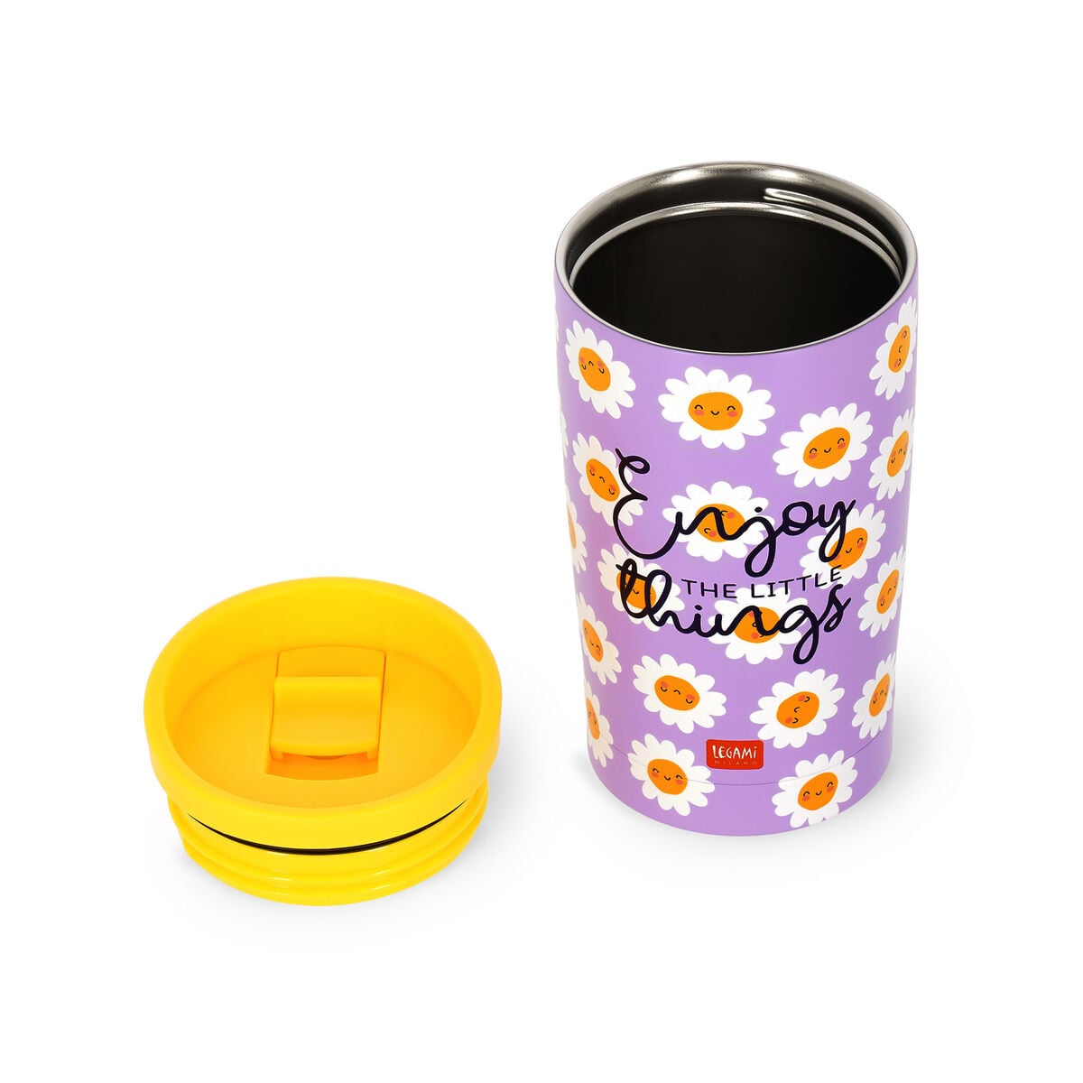 Legami - Vaso térmico de 275 ml - Daisy - Frío y caliente