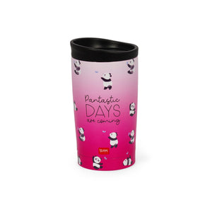 Legami - Vaso térmico de 275 ml - Panda - Frío y caliente