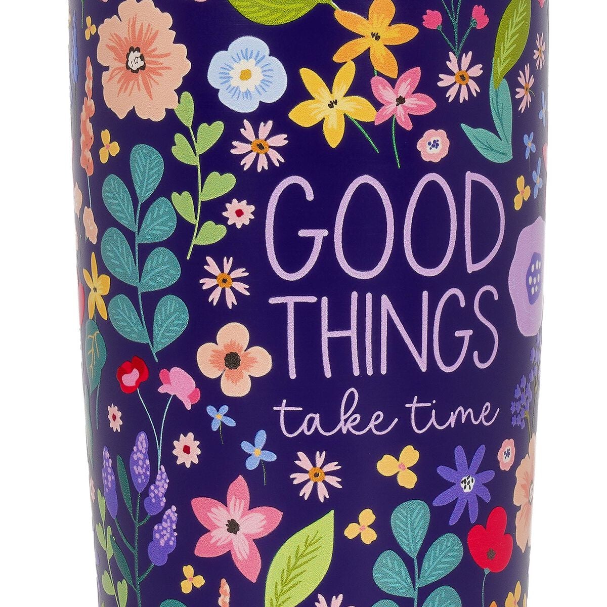 Legami - Vaso térmico de 275 ml - Flores - Frío y caliente