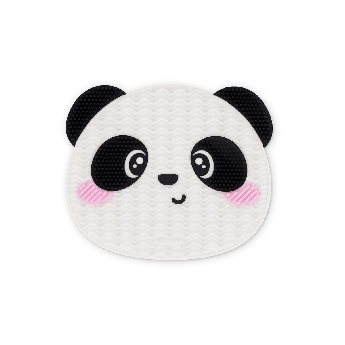 Legami - Alfombrilla limpiadora de brochas de maquillaje Panda - ¡A frotar!