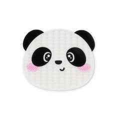 Legami - Alfombrilla limpiadora de brochas de maquillaje Panda - ¡A frotar!