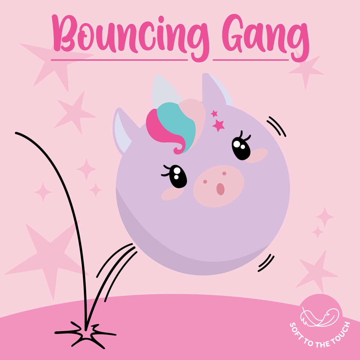 Legami - Pelota saltarina - Unicornio - Crazy Gang