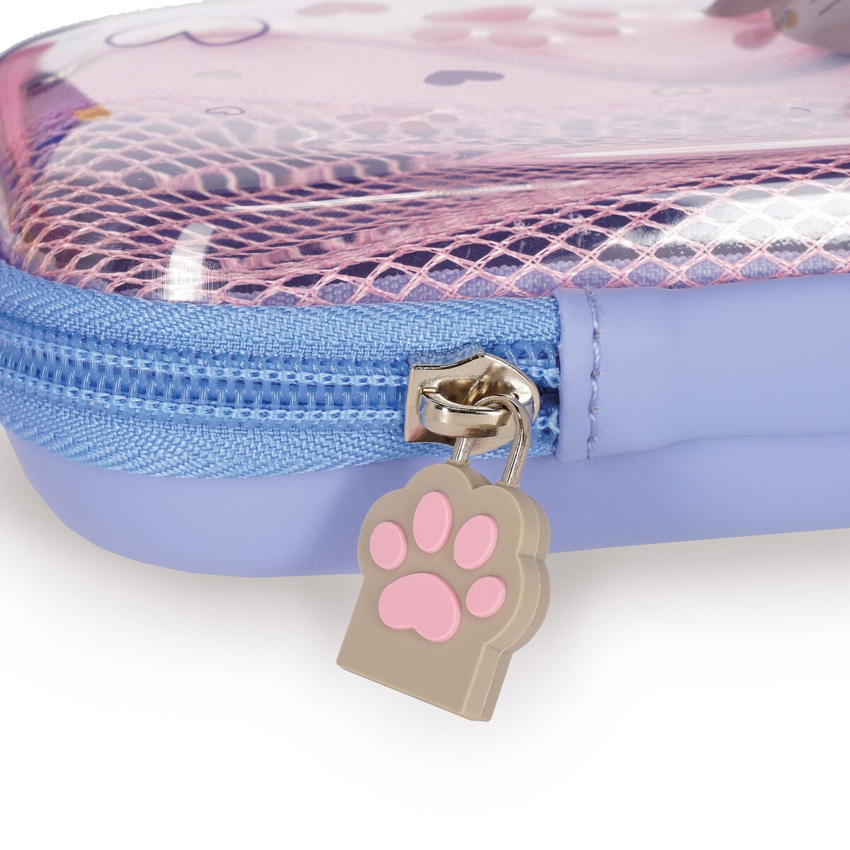 Legami - Estuche rígido transparente Kitty - WonderWow