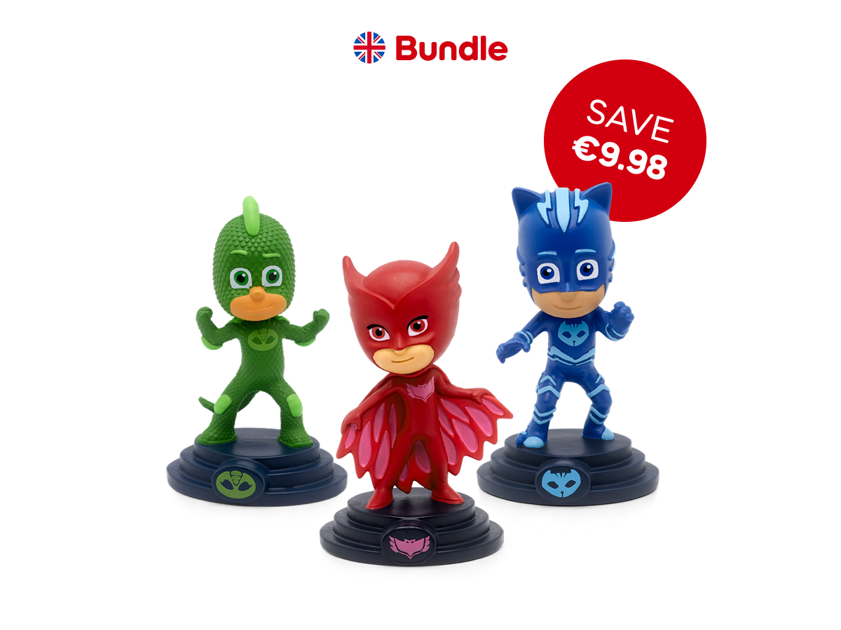 Tonies - PJ Masks - Equipo de Héroes - Paquete de Tonies