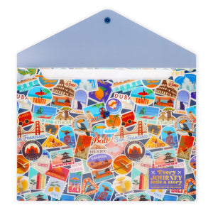 Legami - Document Folder - Fold & Order - Stickers de viaje