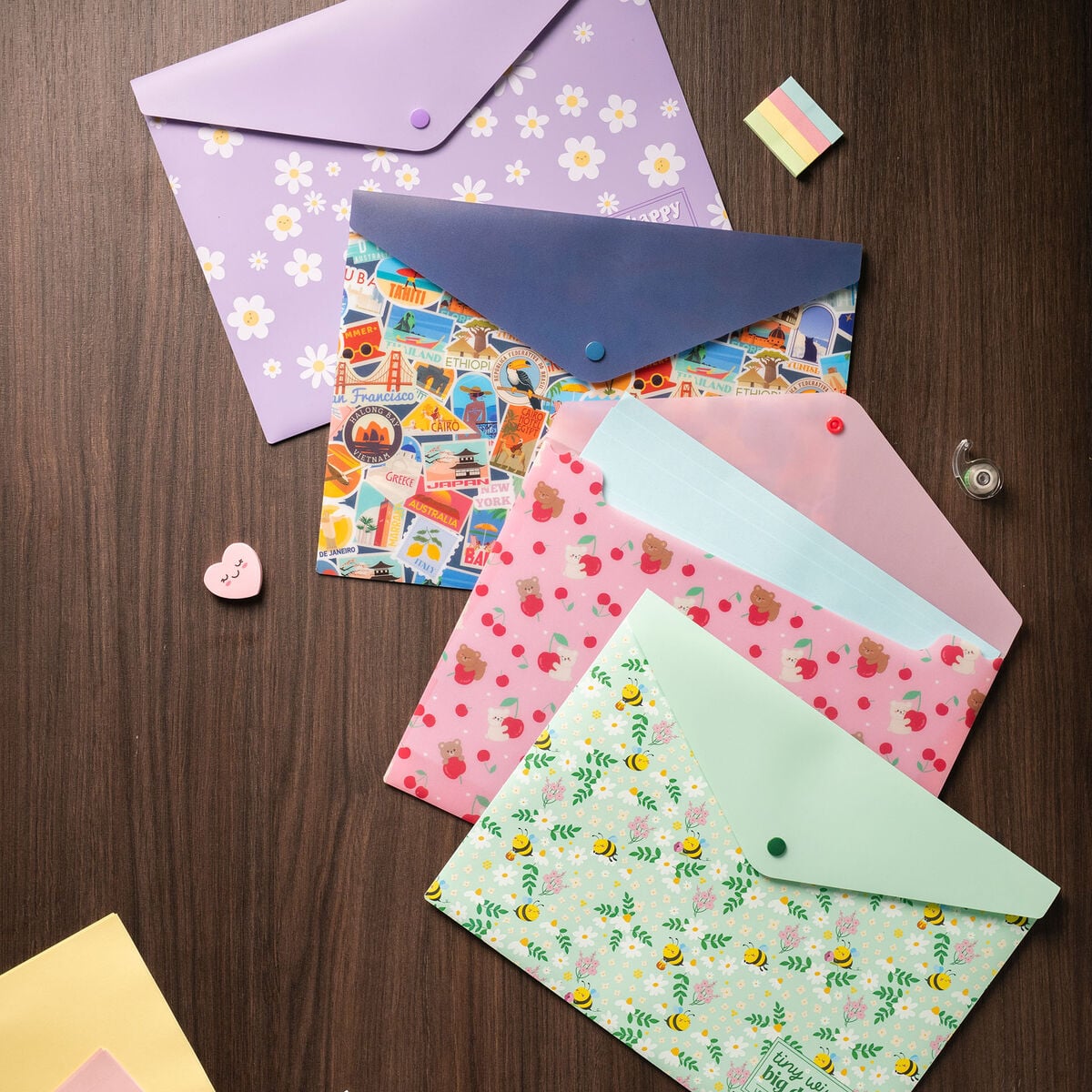 Legami - Carpeta portadocumentos - Fold & Order - Osito