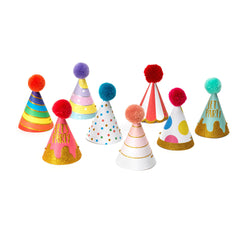 Legami - La fiesta está en marcha - Set de 8 gorros de fiesta