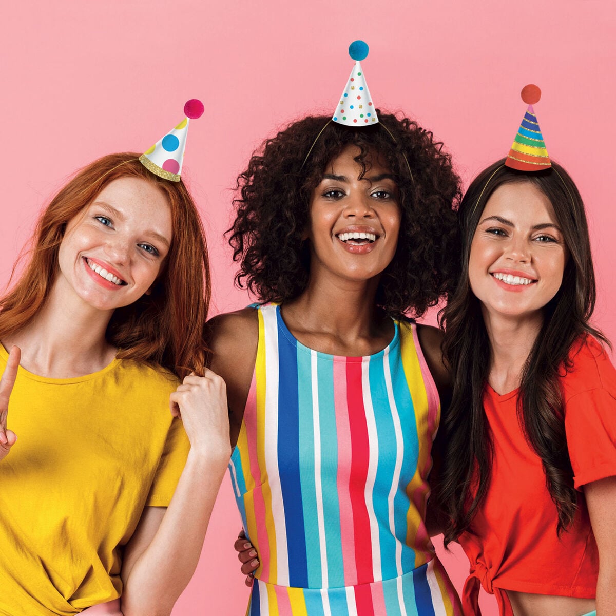 Legami - La fiesta está en marcha - Set de 8 gorros de fiesta