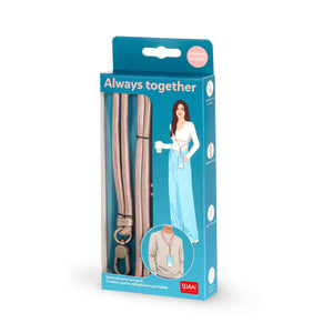 Legami - Colgante para smartphone Rose Gold - Siempre juntos