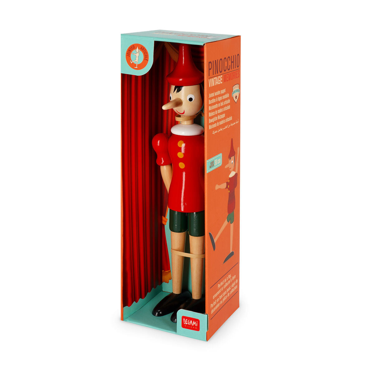Legami - Marioneta de madera articulada - Grande