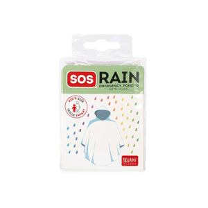 Legami - Poncho impermeable para niños - SOS Lluvia - Talla infantil