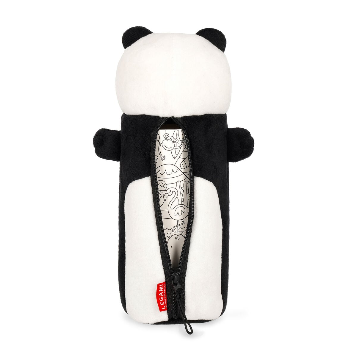 Legami - Panda "Hug Me" Estuche de Peluche Suave - ¡Súper Suave!