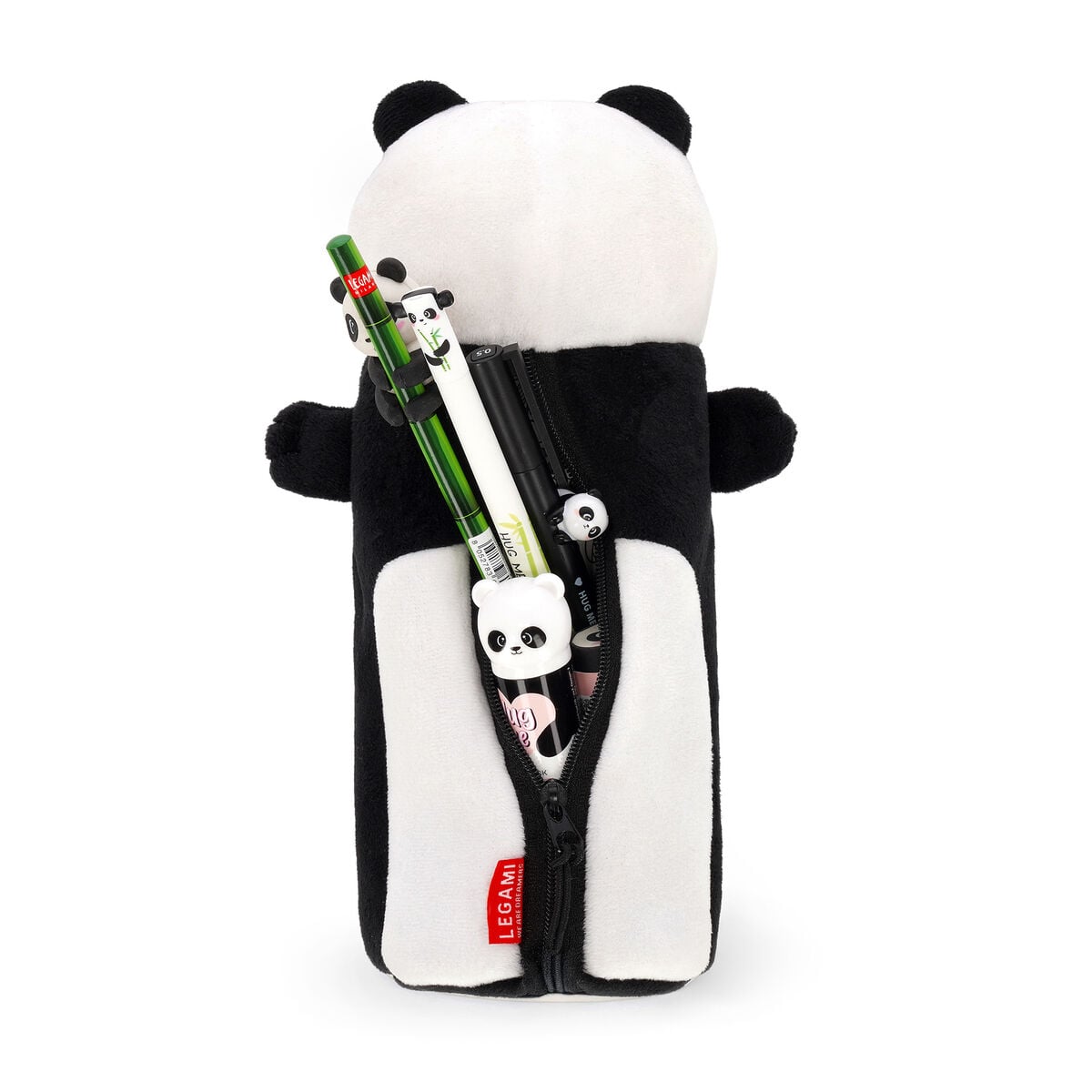 Legami - Panda "Hug Me" Estuche de Peluche Suave - ¡Súper Suave!