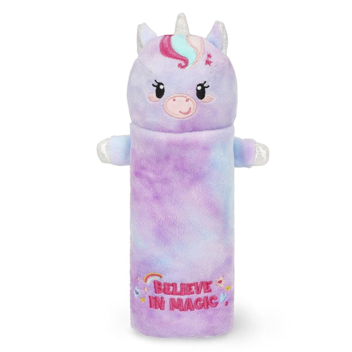 Legami - Estuche de Peluche Suave con Forma de Unicornio "Believe in Magic" - ¡Súper Suave!