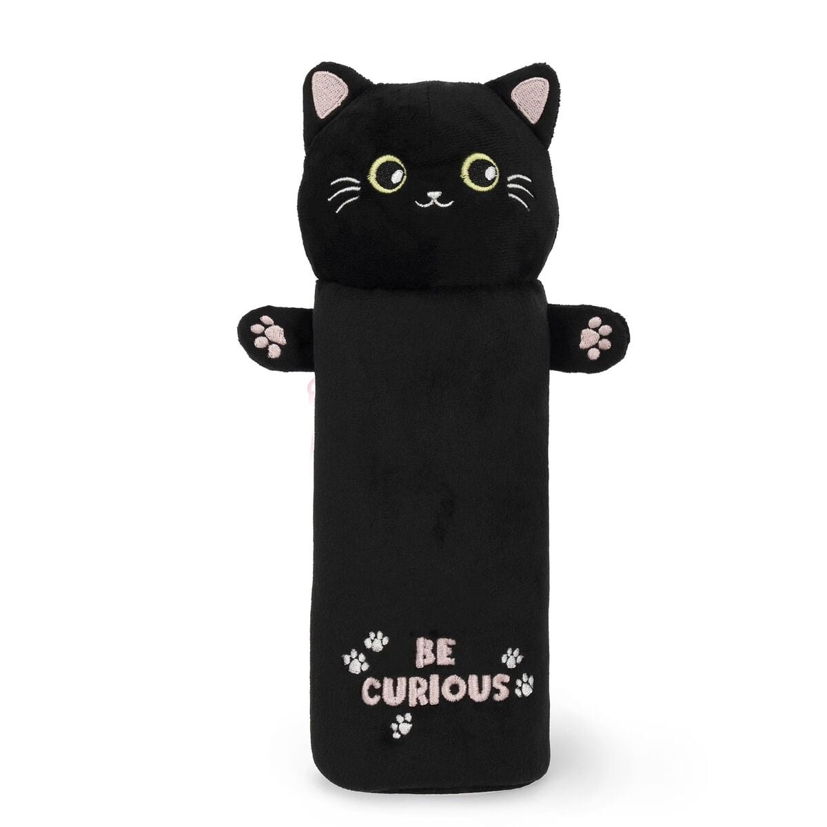 Legami - Estuche de Peluche Suave Gatito "Sé Curioso" - ¡Súper Suave!