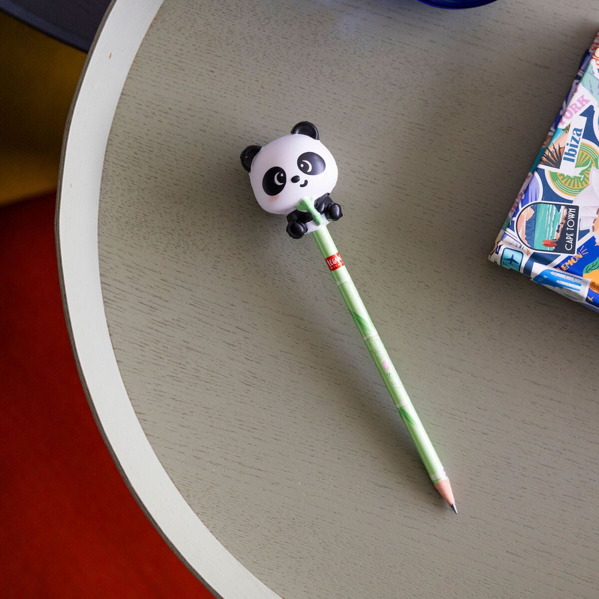 Legami - Bolígrafo con Squishy Panda "Abrázame" - Aplastable
