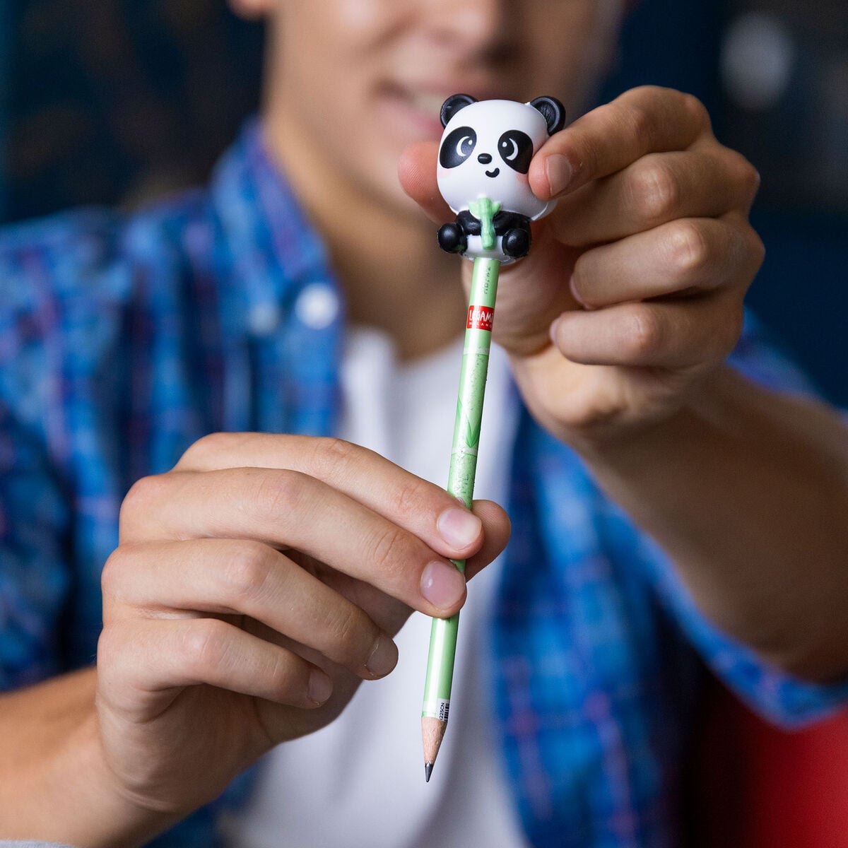 Legami - Bolígrafo con Squishy Panda "Abrázame" - Aplastable