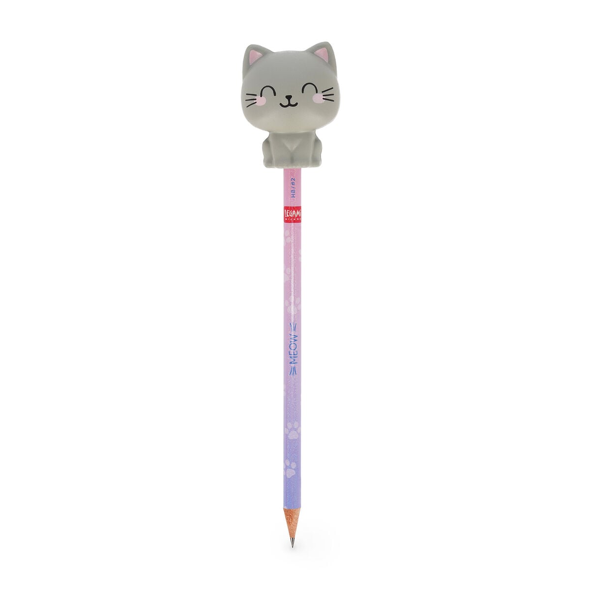 Legami - Bolígrafo con Squishy Kitty "Be Curious" - Los que aprietan