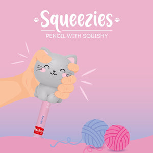 Legami - Bolígrafo con Squishy Kitty "Be Curious" - Los que aprietan