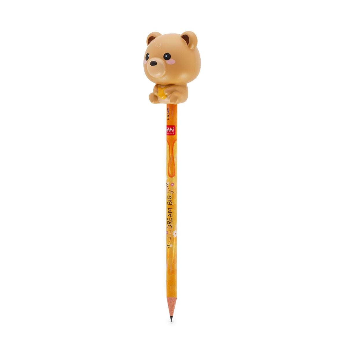 Legami - Oso Blandito con Bolígrafo "Dream Big" - Colección para estrujar