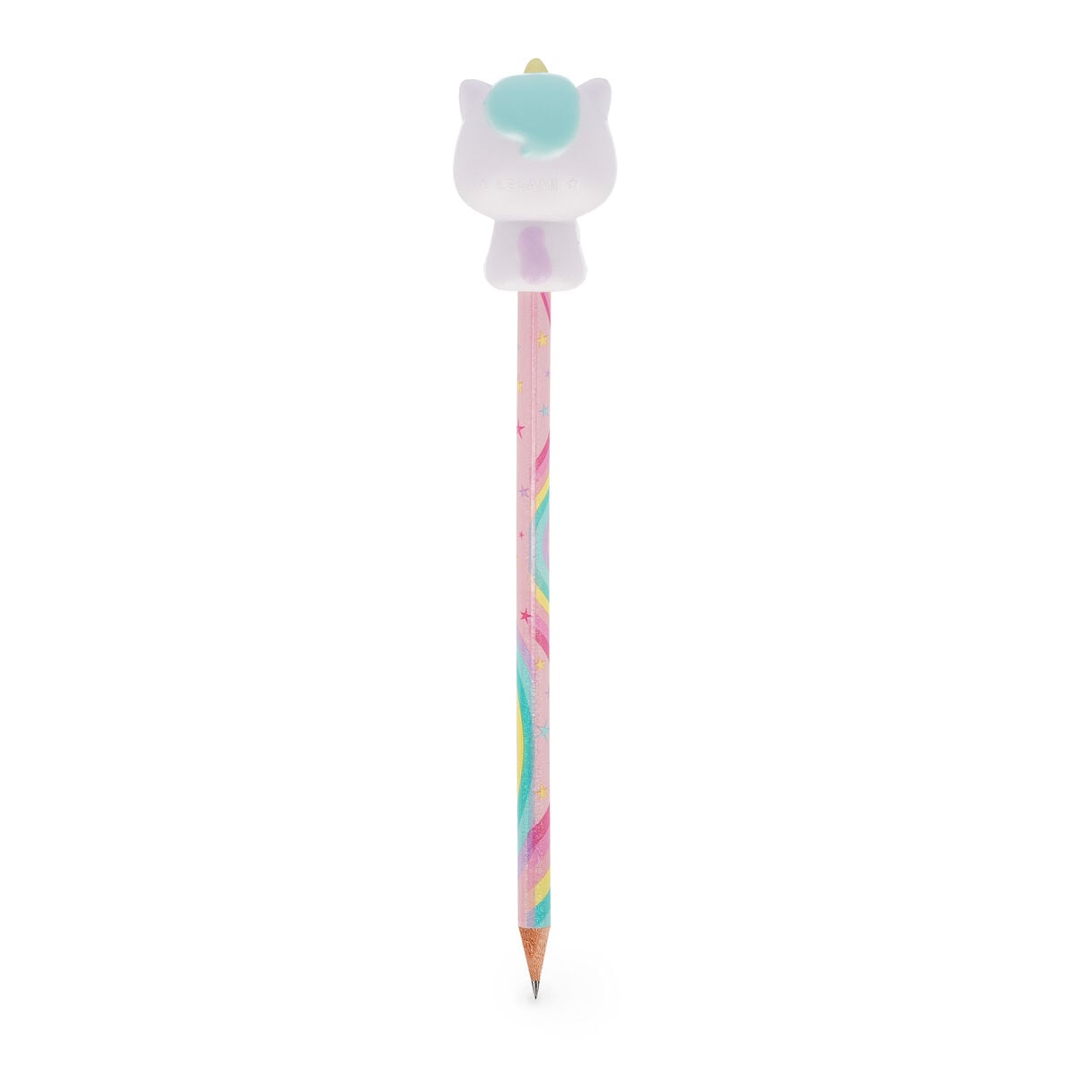 Legami - Squishy Unicornio con Lápiz "Believe In Magic" - ¡Apriétame!