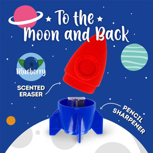 Legami - Sacapuntas con borrador - To Moon and Back