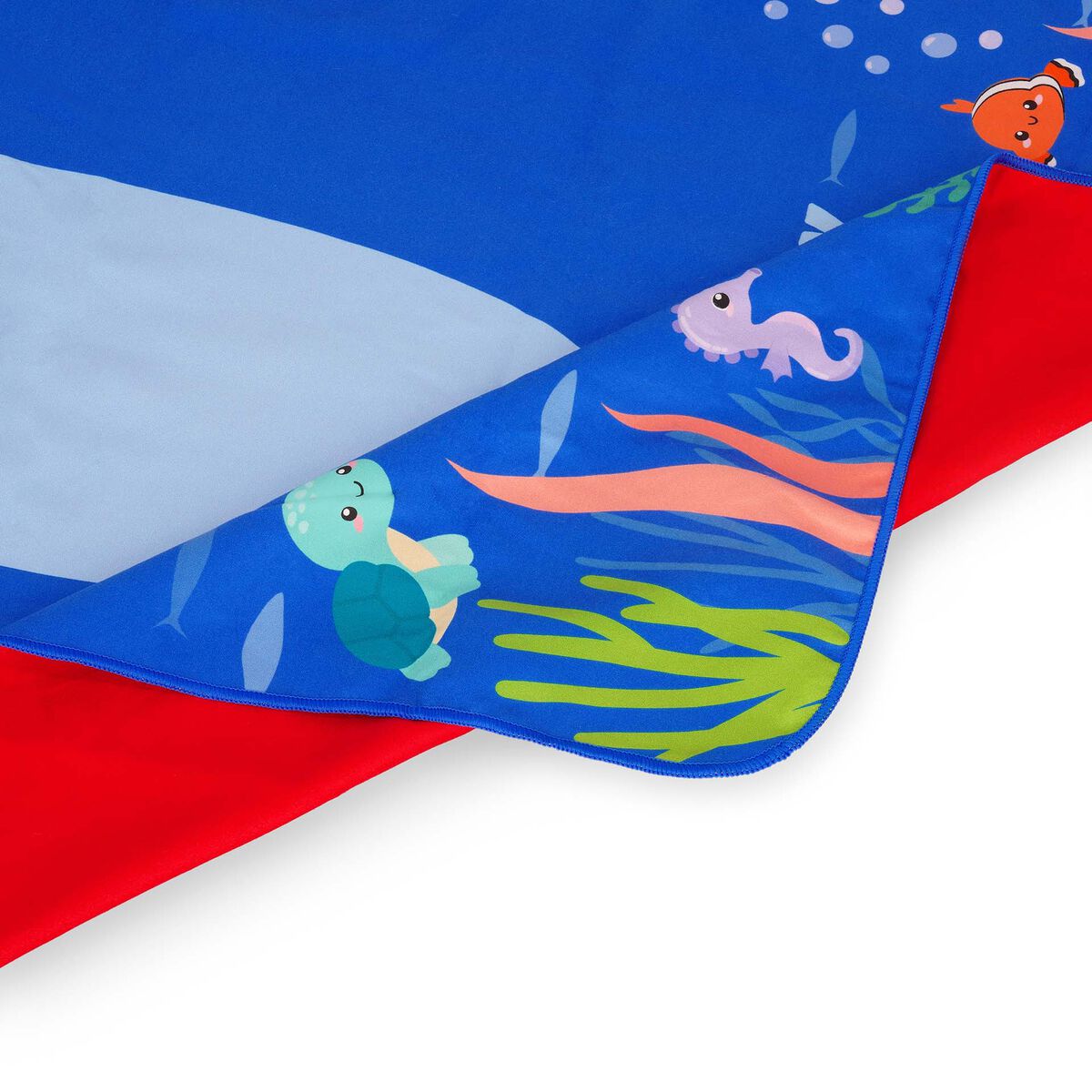 Legami - Poncho de Toalla de Tiburón para Niños - Kids Poncho