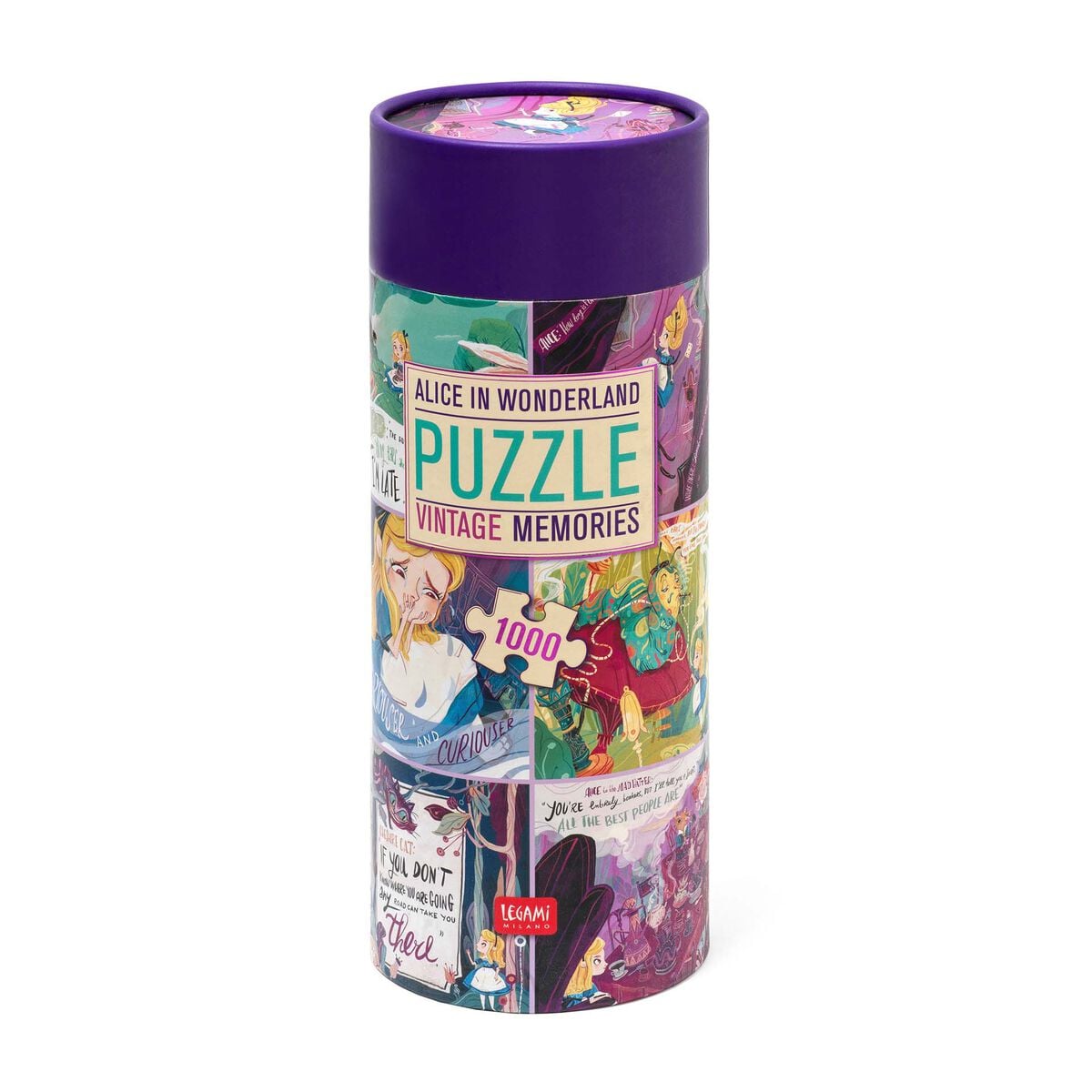 Legami - Puzle de 1000 piezas - Alicia en el País de las Maravillas