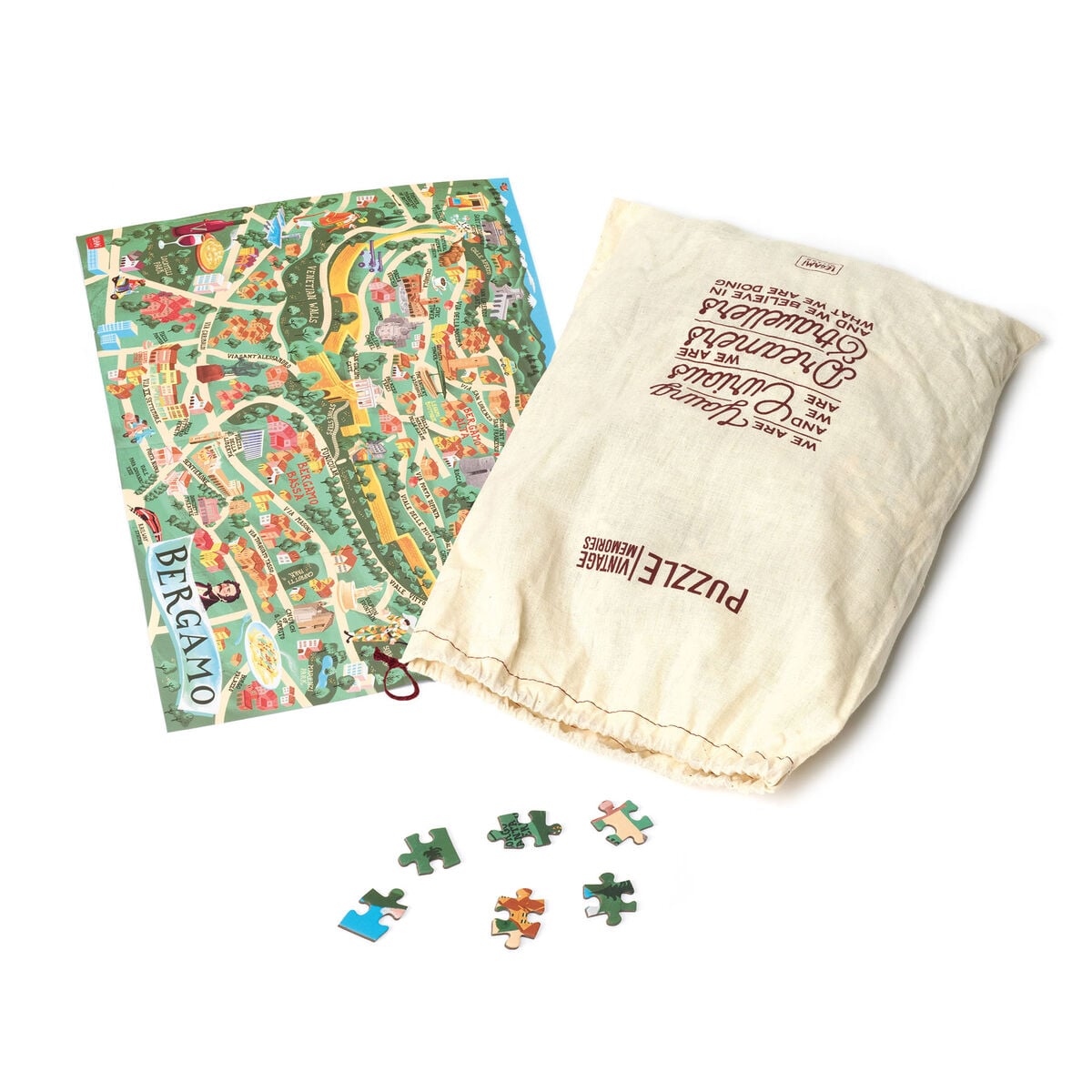 Legami - Puzle de 1000 piezas - Bérgamo