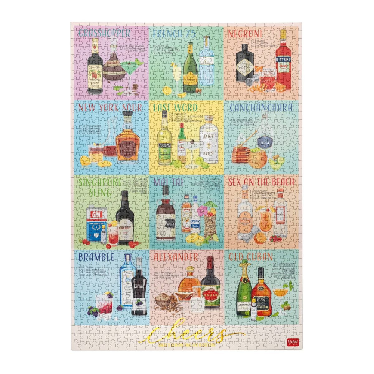 Legami - Puzle de 1000 piezas - Cheers