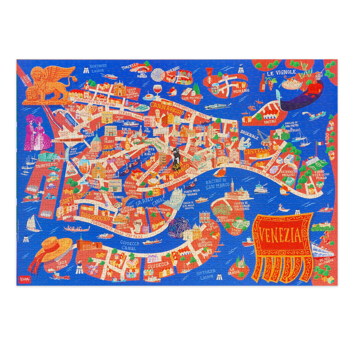 Legami - Rompecabezas de 1000 piezas - Venecia