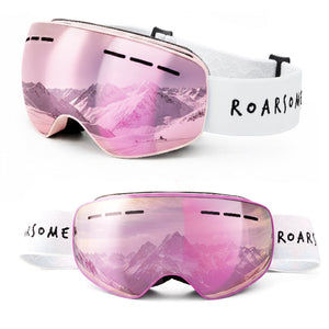 Roarsome - Çocuk Kayak Gözlüğü - Pembe